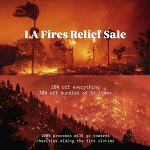 🚫LA Fires Relief Sale🚫 SALE ENDED